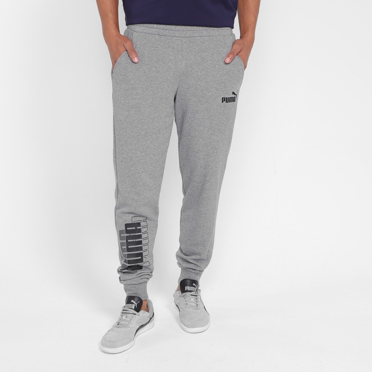 Calça Moletom Puma Power Logo Masculina - Cinza é ruim? Calça Moletom Puma Power Logo Masculina - Cinza é boa?