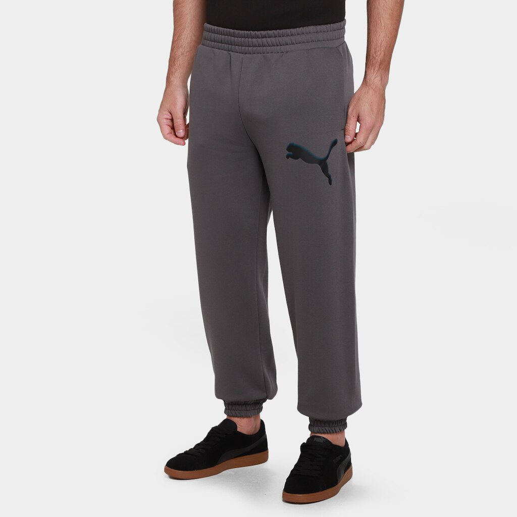 Calça Moletom Puma Sport Street Relaxed Masculina