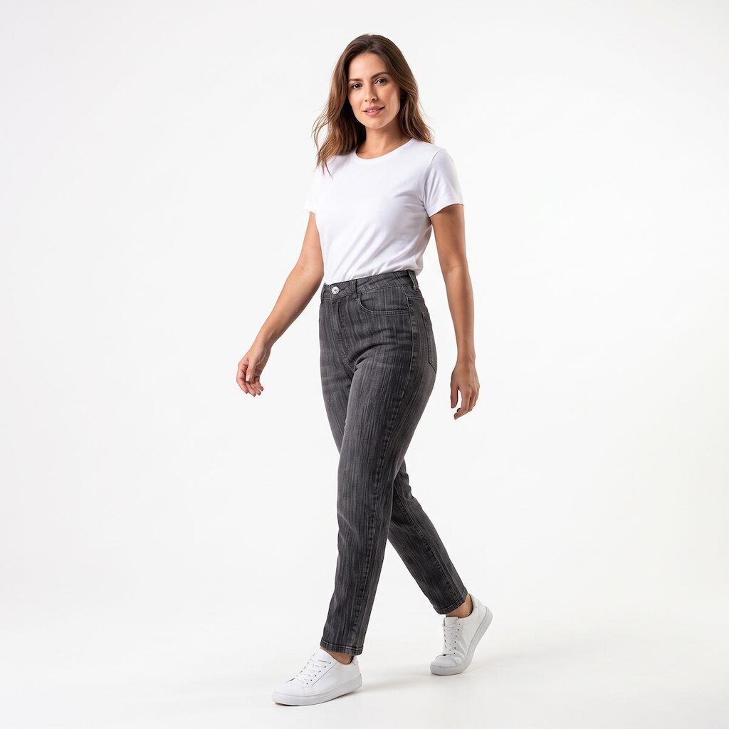 Calça Mon Feminina Preta Lunender J3687