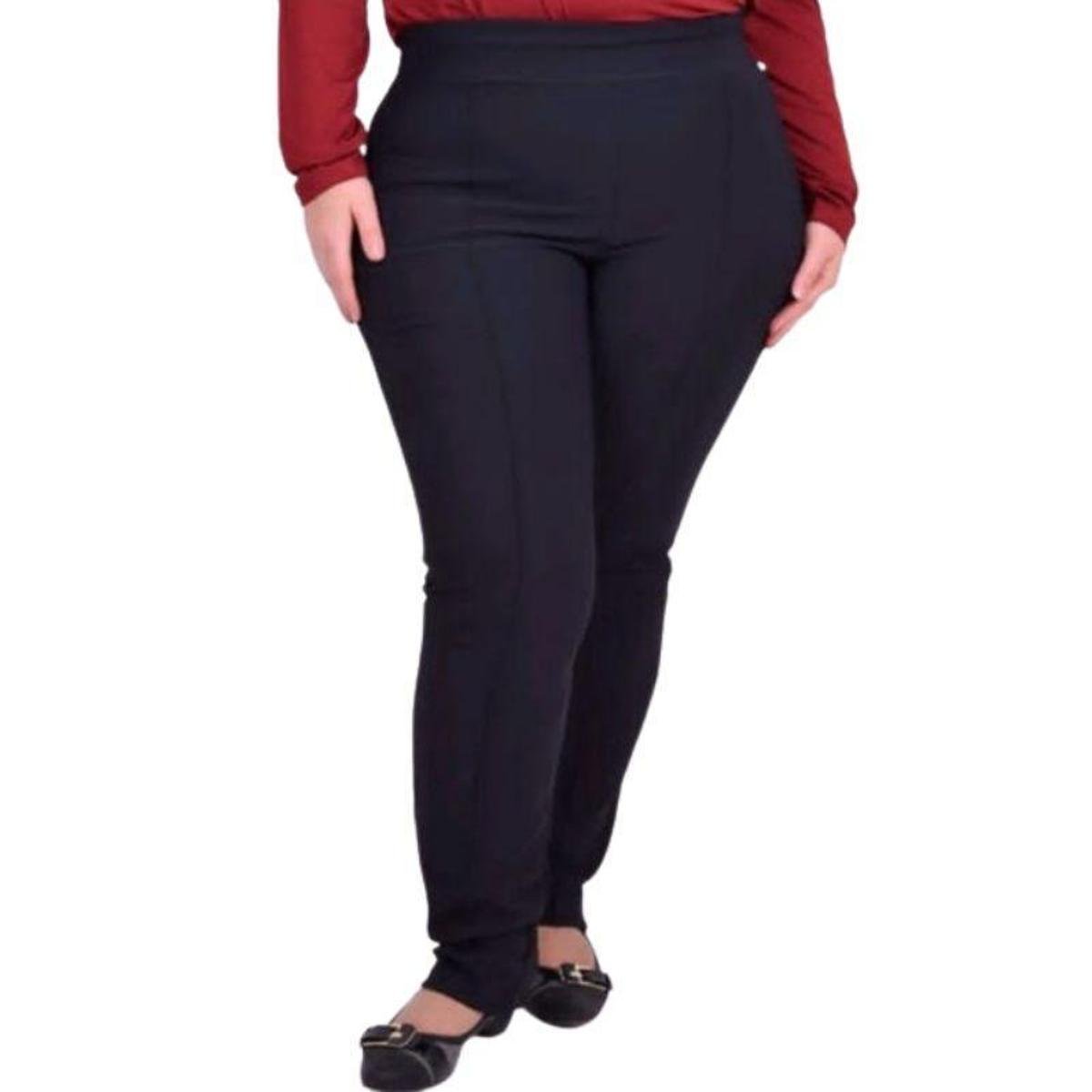 Calça Flare Calça De Gorgurão Plus Size Best Calça Flare De