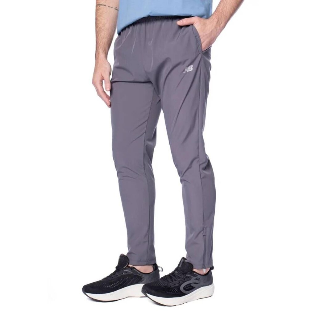CALCA NEW BALANCE JOGGING MASCULINA CINZA G