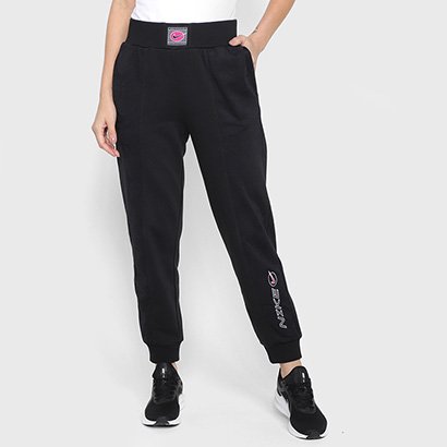 Calça Nike Fleece Cintura Alta Feminina - Feminino