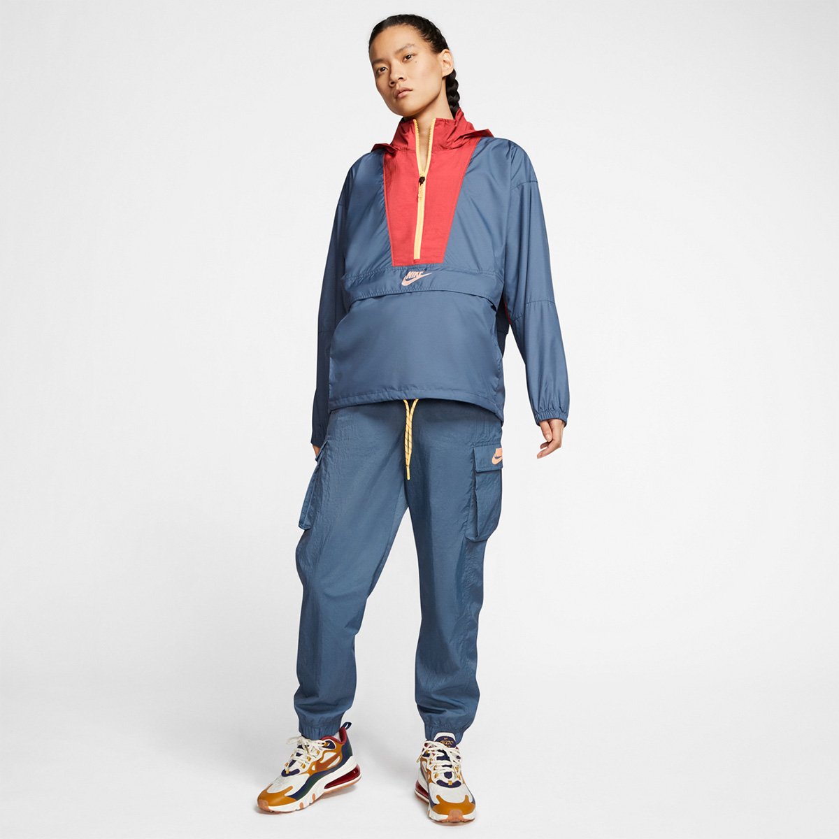 calça nike laranja