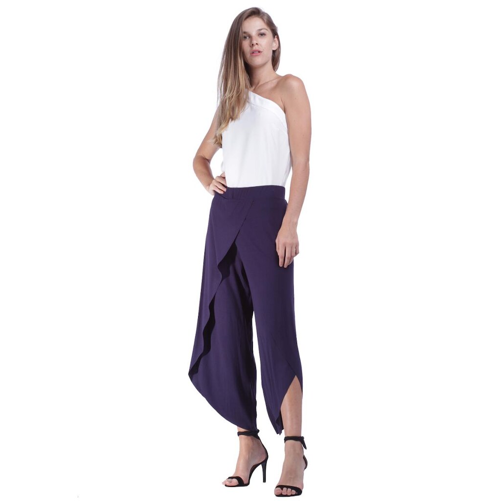 Calça Pantacourt Amazonia Vital Transpassada Malha Feminina