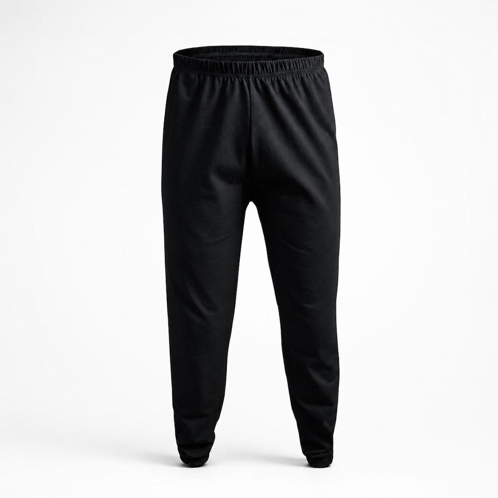 Calça Pijama Básica Masculina Sem Estampa Lisa Confortável