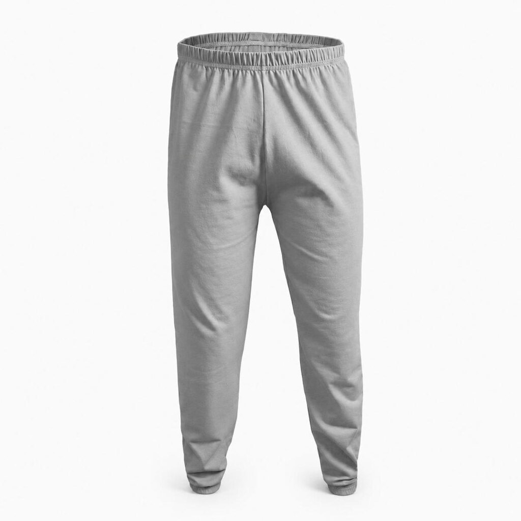 Calça Pijama Básica Masculina Sem Estampa Lisa Confortável