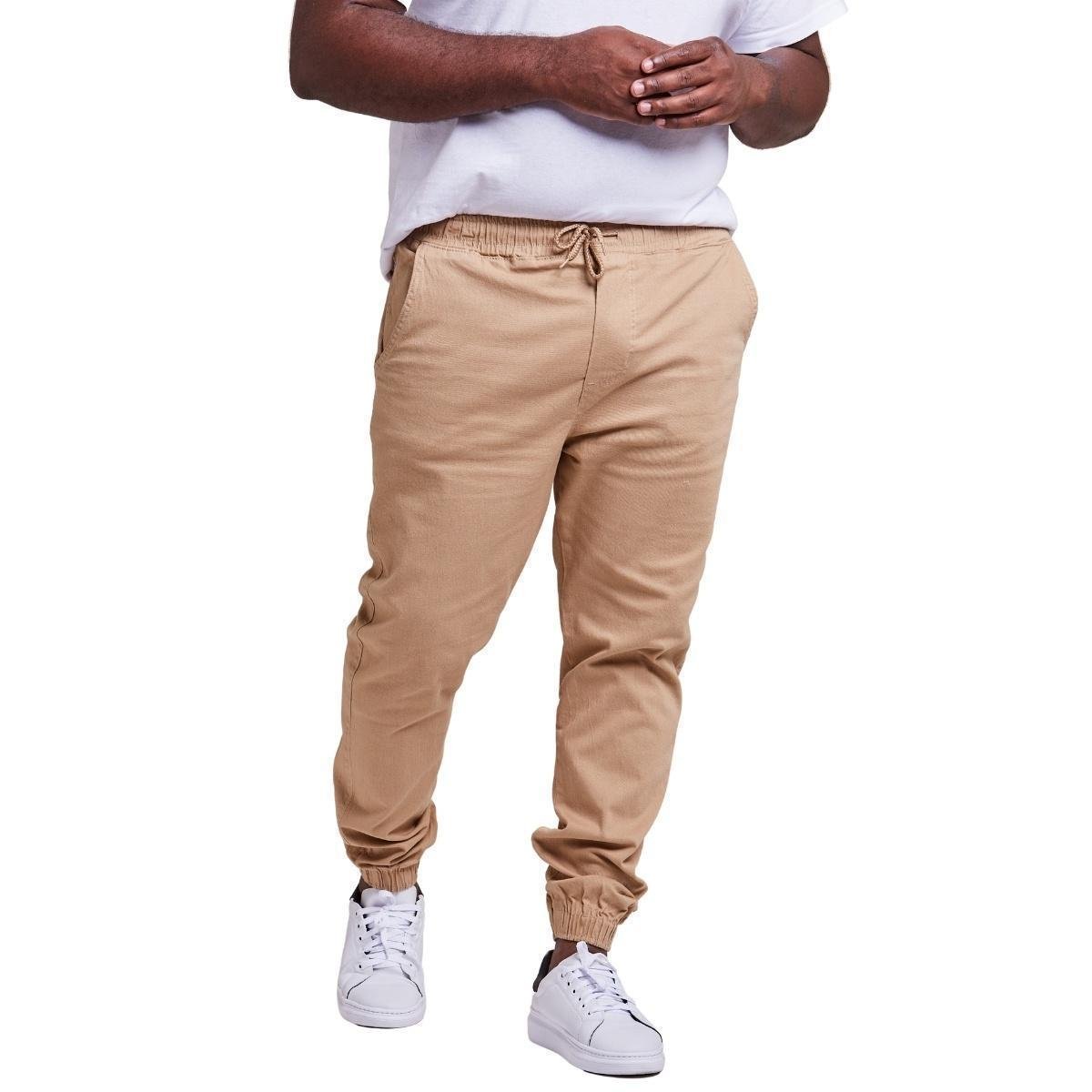 Calça Caramelo Calca Mostarda Masculina Calça Jogger Masculina