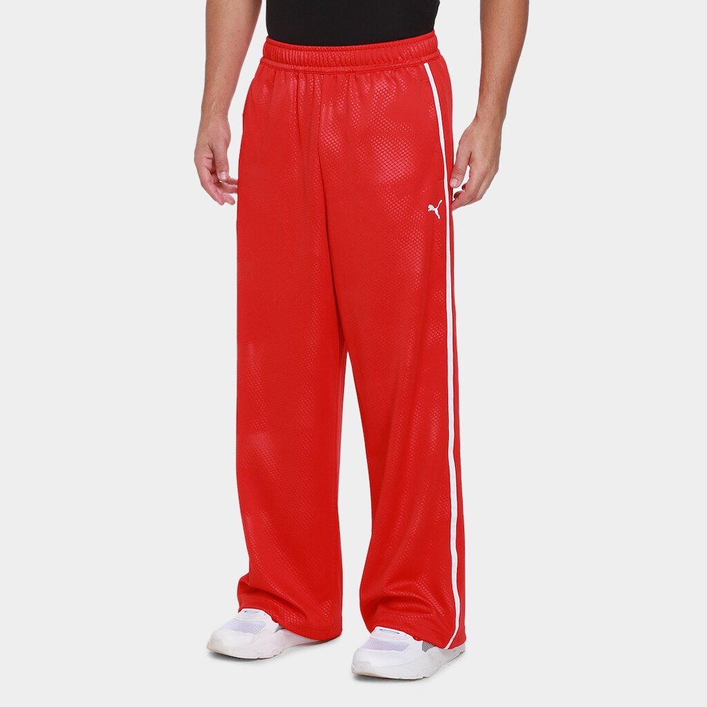 Calça Puma Ferrari T7 Oversized Track Masculina