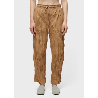 Calça recortes tricoline wrinkled OSKLEN