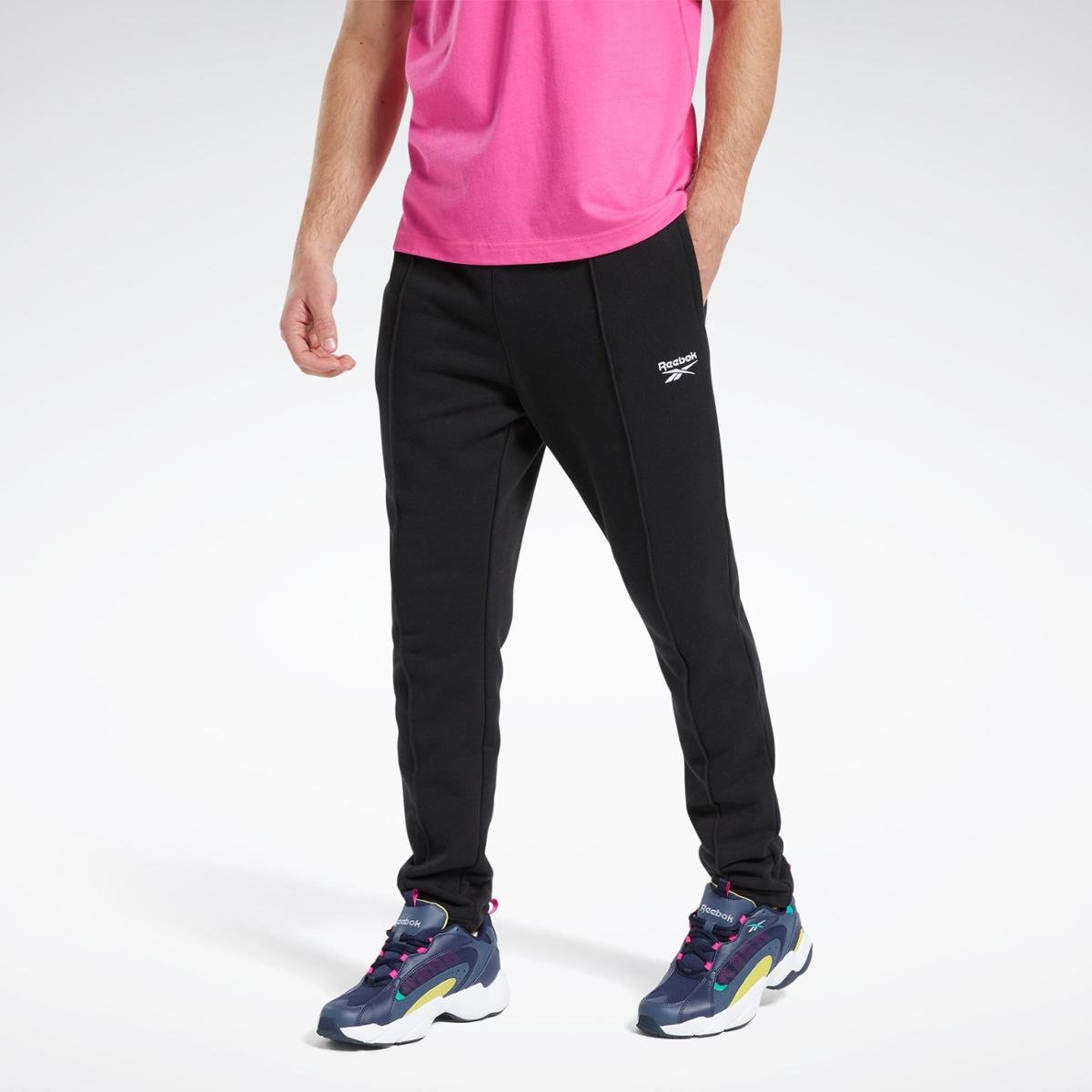 Calça Reebok Classics Vector Masculina - Preto | Zattini