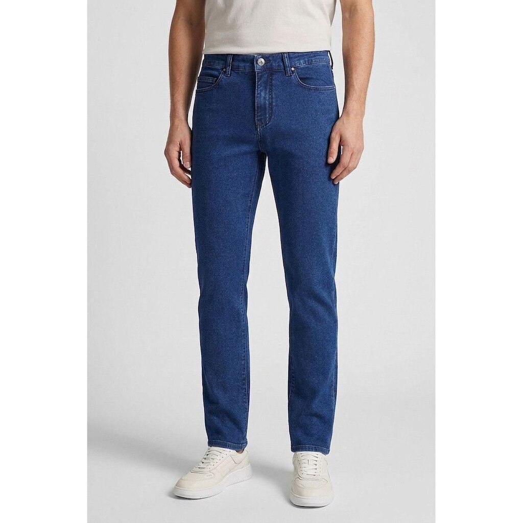 Calça Reserva Jeans Masculina Slim Moletom Lume Índigo