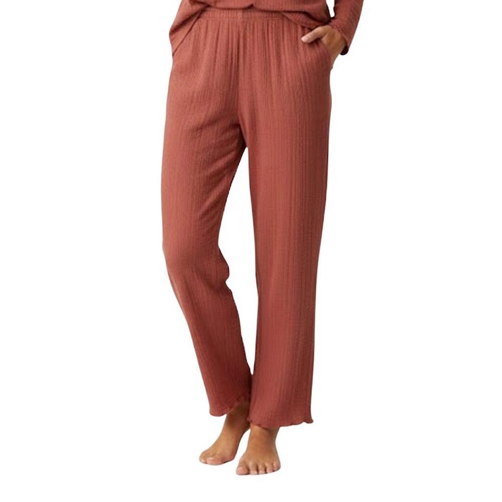 Calça Reta Pijama  Canelada Malwee