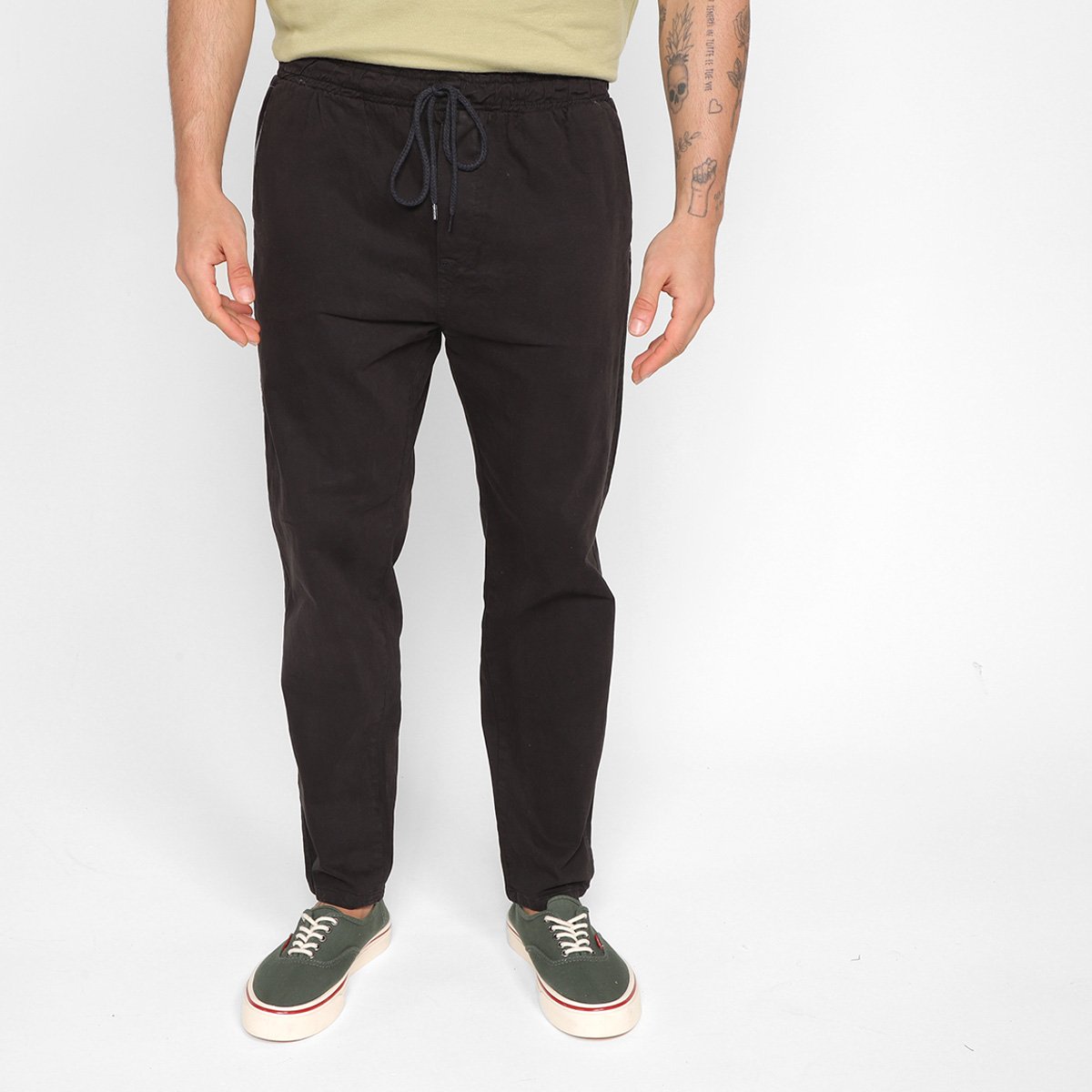 Calça Sarja Hering Básica Masculina Menor preço em Calça Sarja Hering Básica Masculina