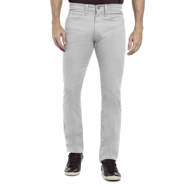 Calça Sarja Hugo Deleon Elastano 5 Bolsos Bege