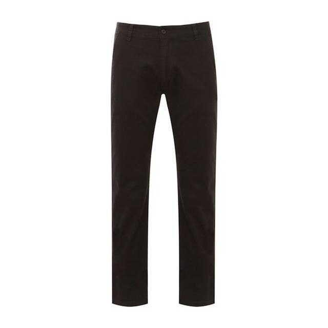 Calça Sarja Hugo Deleon Elastano Esporte Fino Preta