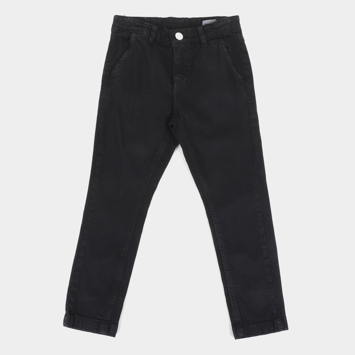 Calça Sarja Infantil Hering Kids Masculina - Preto Menor preço em Calça Sarja Infantil Hering Kids Masculina - Preto