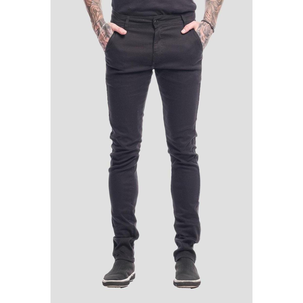 Calça Sarja Jeans Masculino Preta Sport Fino Slim Premium Menor preço em Calça Sarja Jeans Masculino Preta Sport Fino Slim Premium