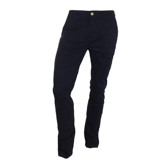 Calça Sarja Masculina King&Joe Slim Preta - CL22102