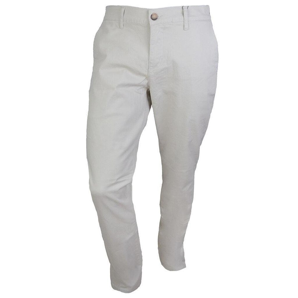 Calça Sarja Masculina Ogochi Slim Bege - 7011
