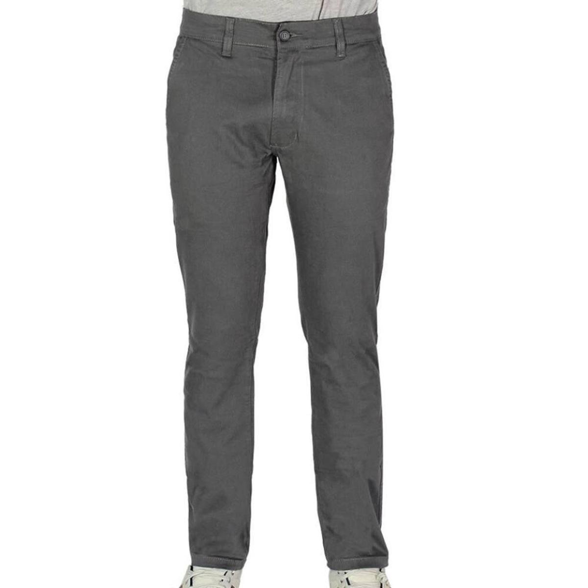 Calça Sarja R7Jeans Masculina Modelo Sport Fino Com Elastano - Chumbo Menor preço em Calça Sarja R7Jeans Masculina Modelo Sport Fino Com Elastano - Chumbo