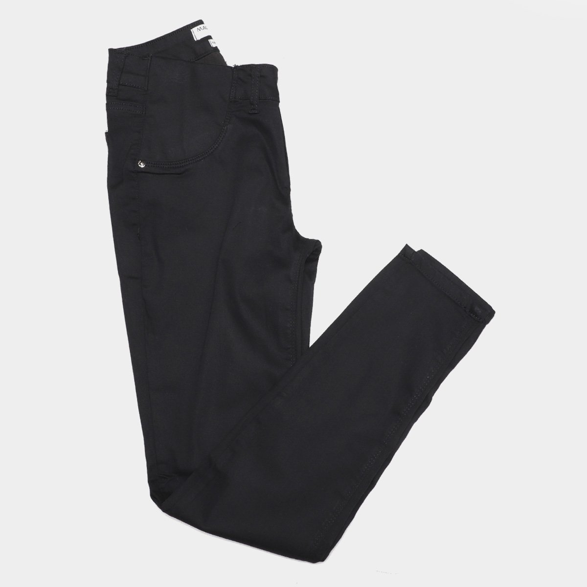 Calça Sarja Skinny Malwee Maternidade Feminina - Preto Menor preço em Calça Sarja Skinny Malwee Maternidade Feminina - Preto