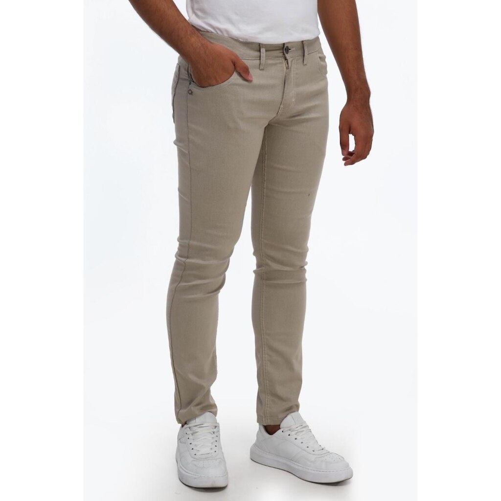 CALÇA SARJA SKINNY MASCULINA OGOCHI