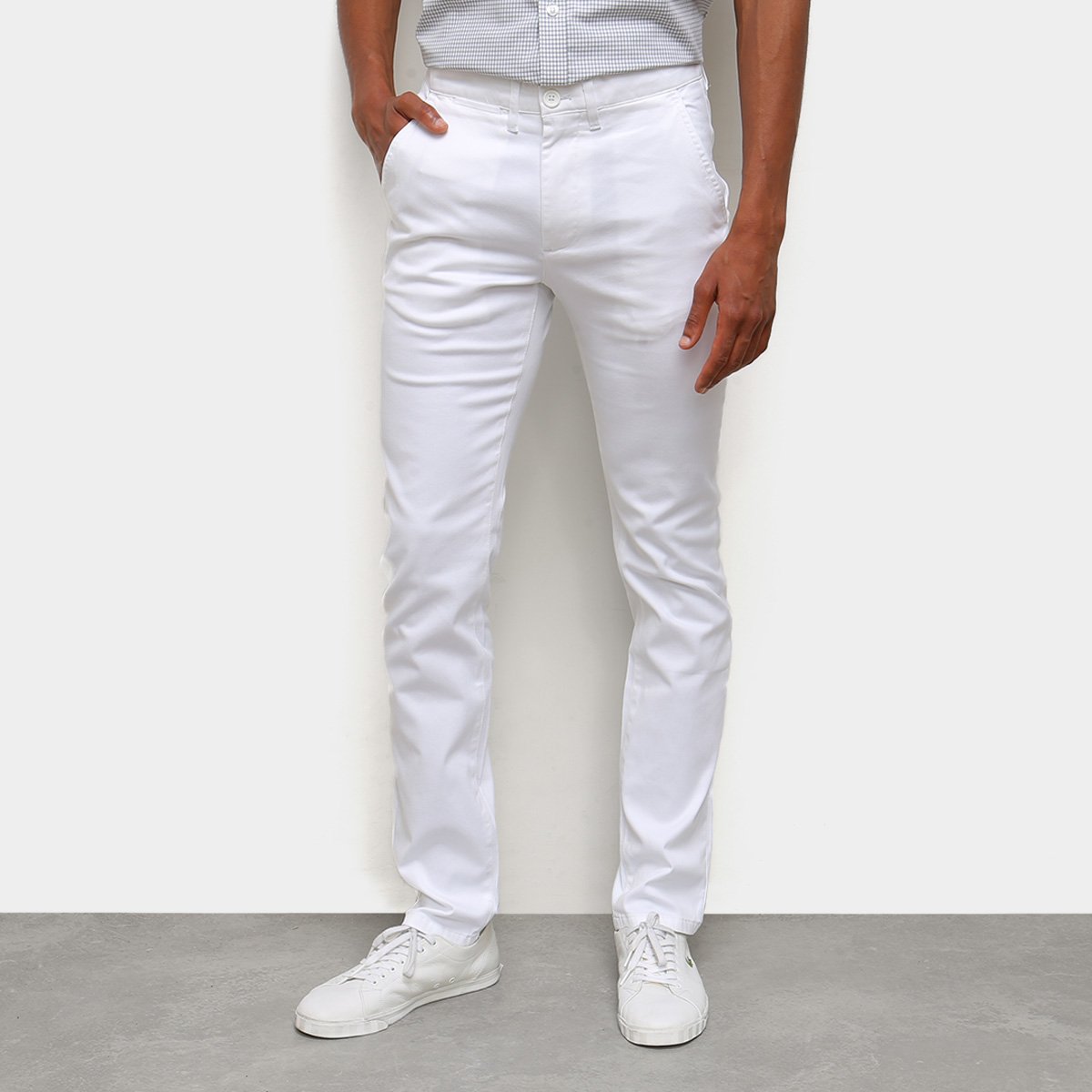 Calça Sarja Branca Look Masculino Calça Branca Calça Sarja Roupa