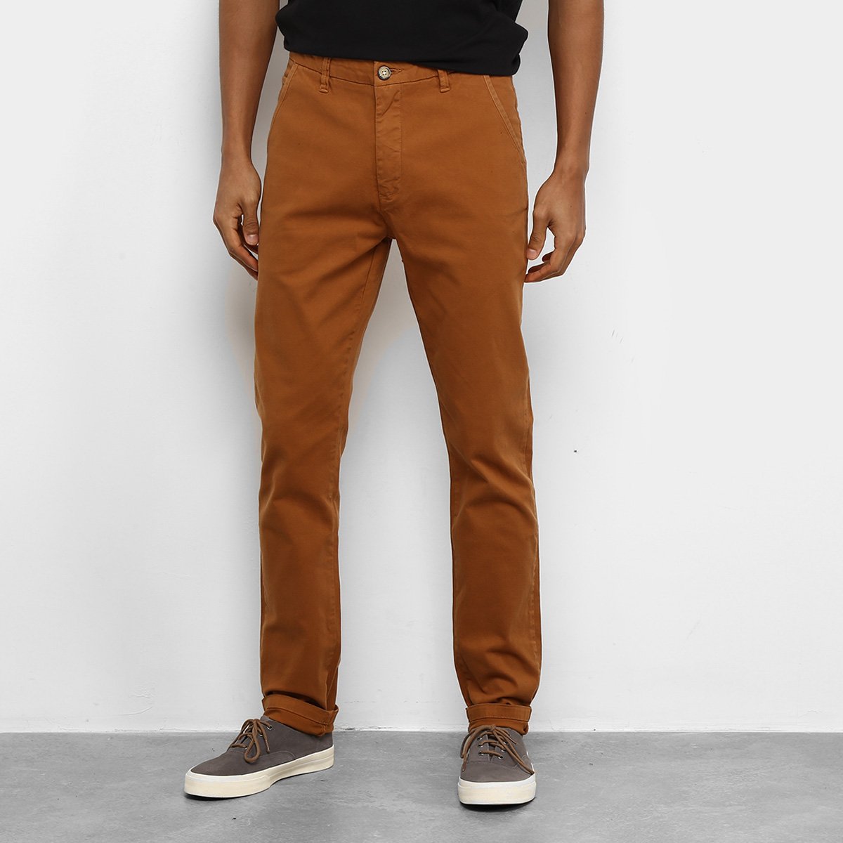 Calça Sarja Slim Reserva Masculina - Caramelo é ruim? Calça Sarja Slim Reserva Masculina - Caramelo é boa?