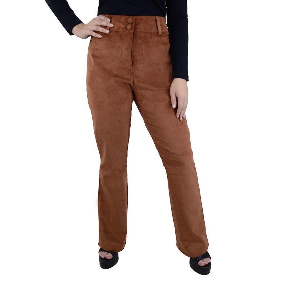 Calça Seiki Veludo Cotelê Feminina