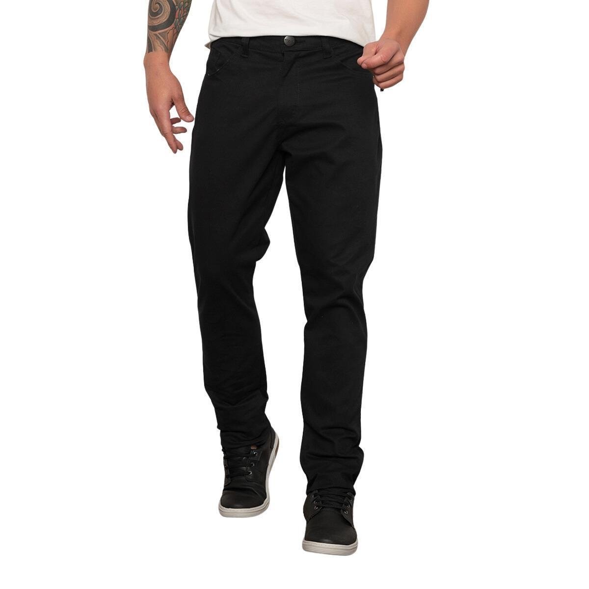 Calça SK Sarja Básica Modelo Premium Masculina Menor preço em Calça SK Sarja Básica Modelo Premium Masculina