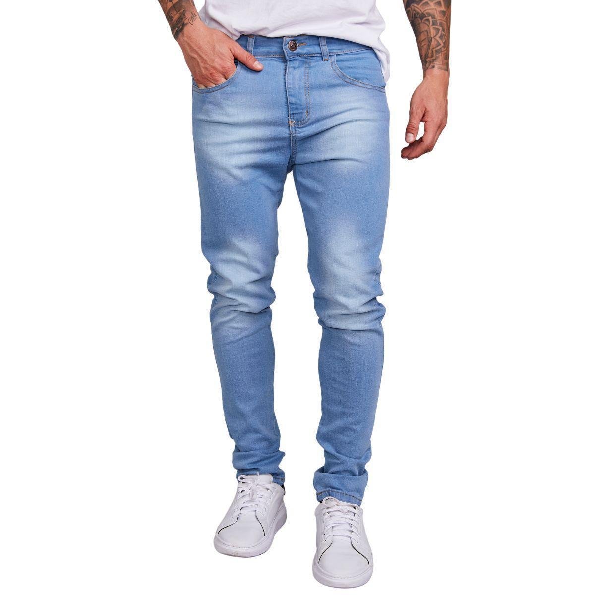 Calça Skinny Jeans e Sarja Masculina Menor preço em Calça Skinny Jeans e Sarja Masculina