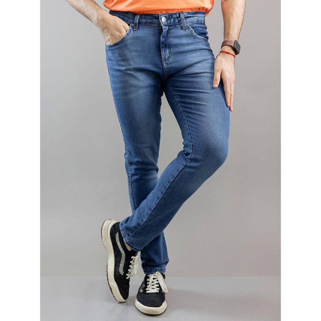 Calça Skinny Jeans Masculina Algodão Elastano Anticorpus