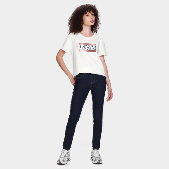 Calça Skinny Levis 721 High Rise Feminina