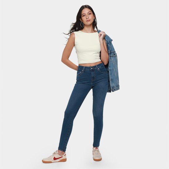 Calça Skinny Levis 721 High Rise Feminina