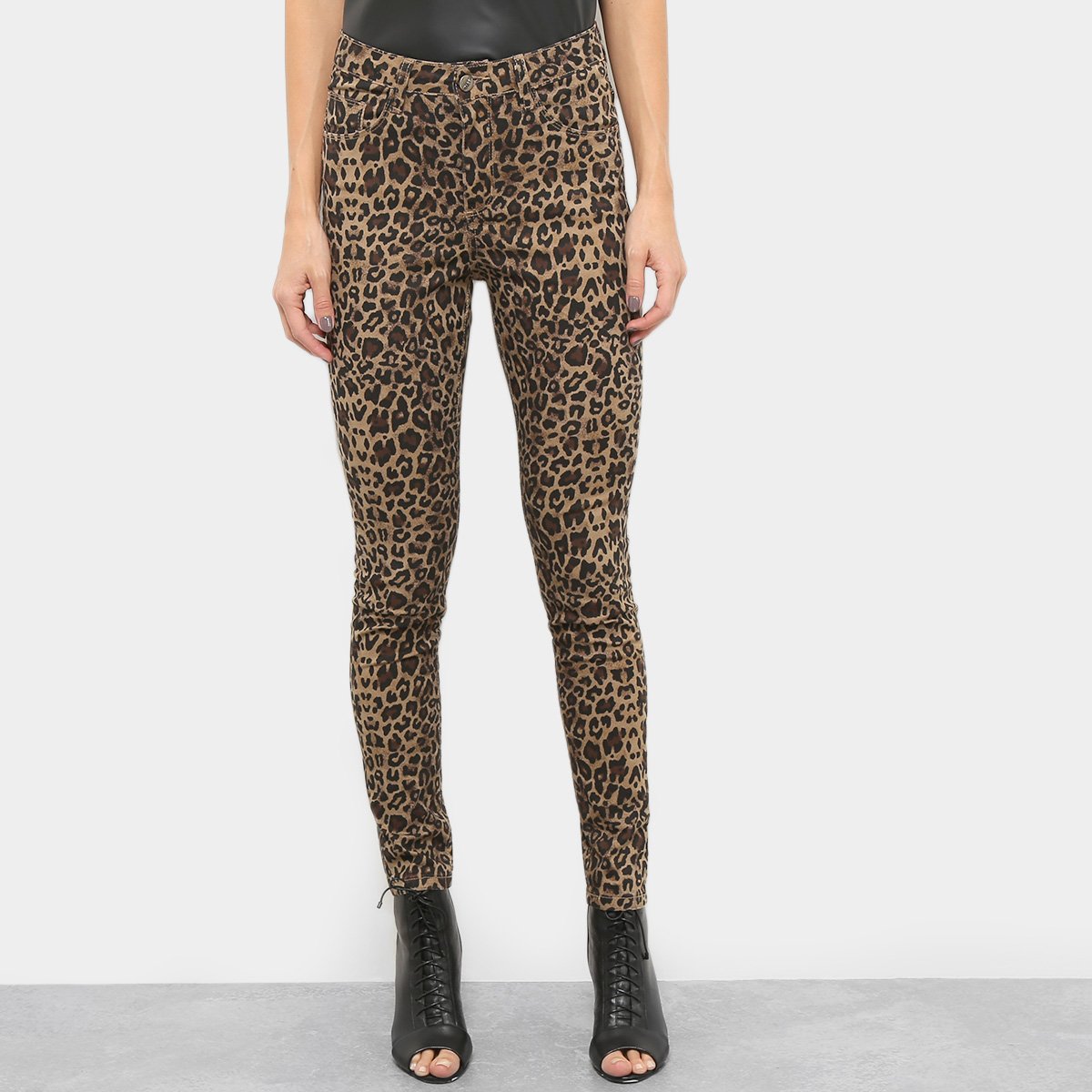 calça feminina onça