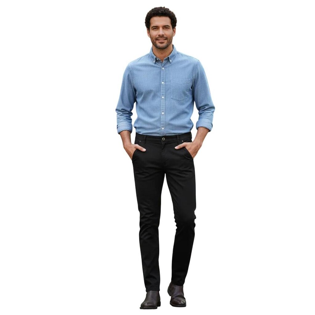 CALCA SLIM FICO CHINO SARJA J3469