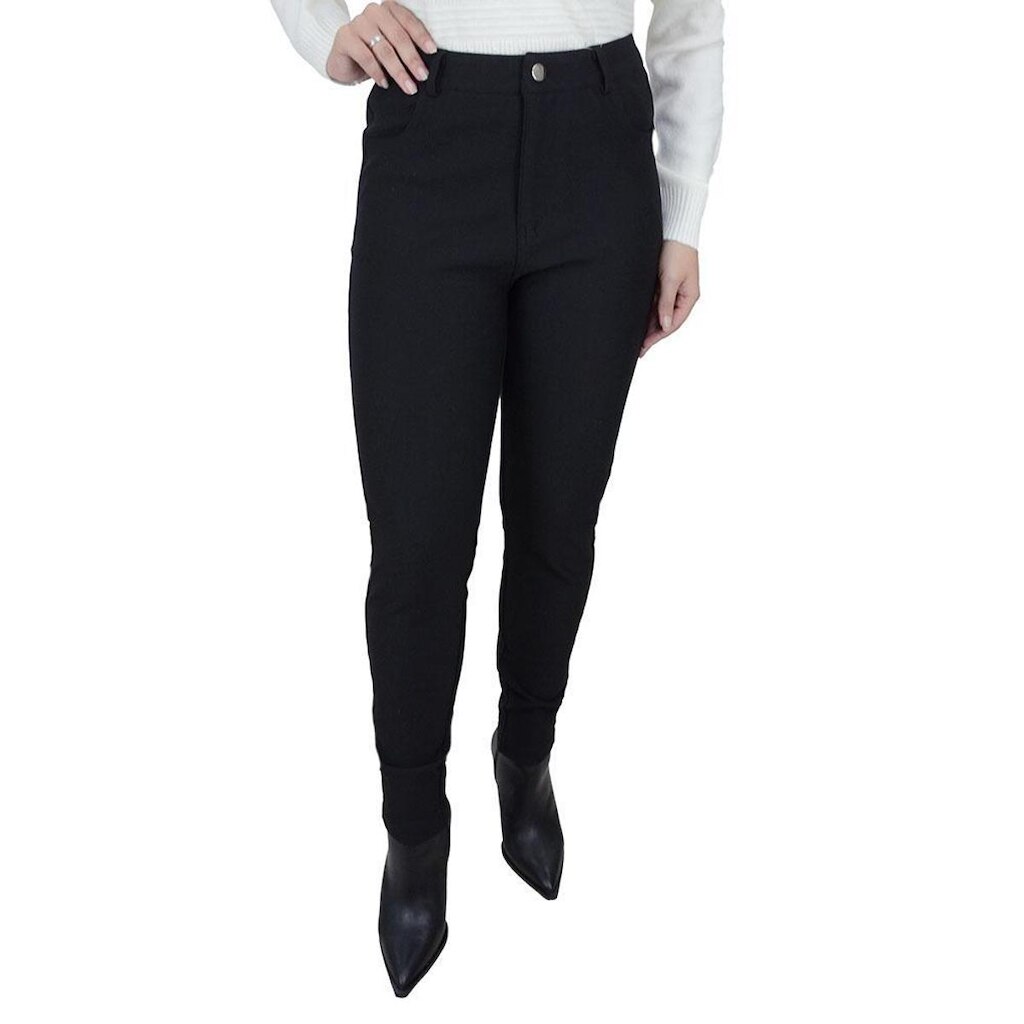 Calça Social Feminina Pellini Slim Preta - CAL880