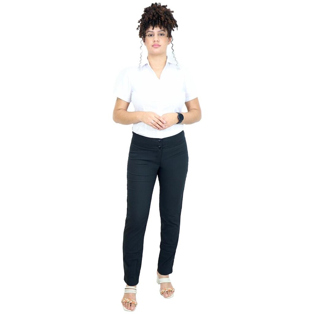 Calça social feminina skinny