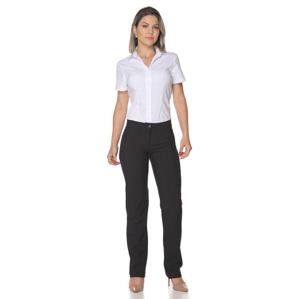 Calça social feminina