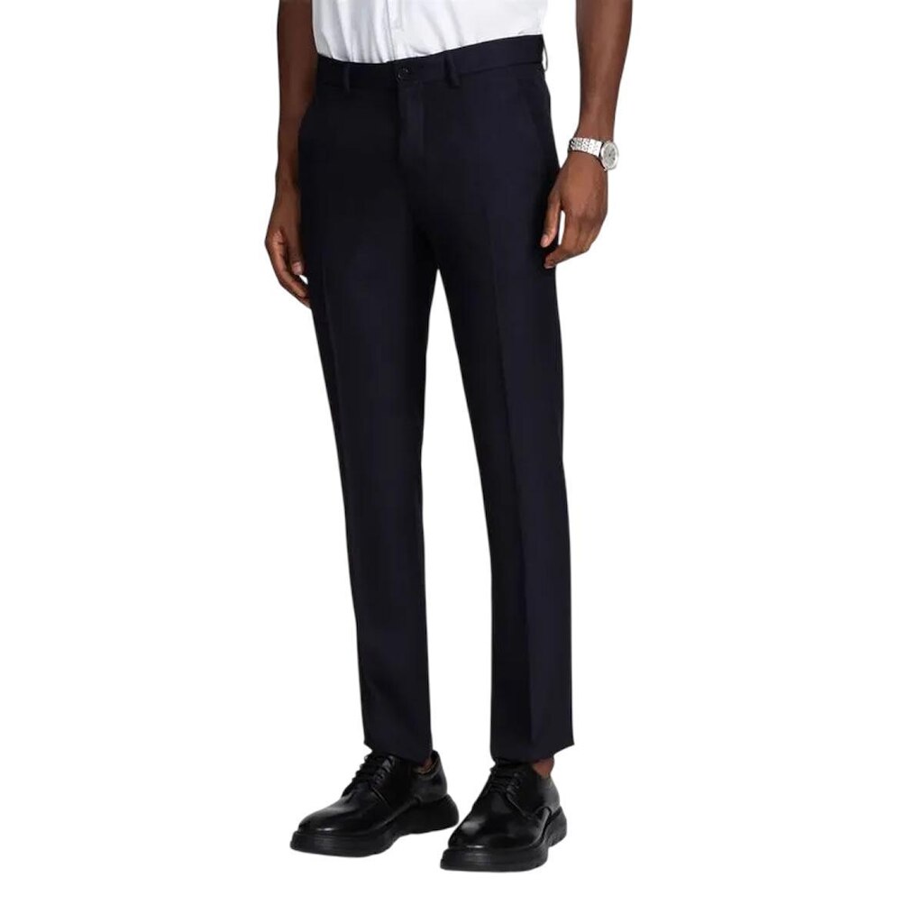 Calça Social Masculina Docthos Slim Preta - 11100