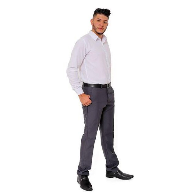 Calça Social Masculina Escuro - REF:3349VN