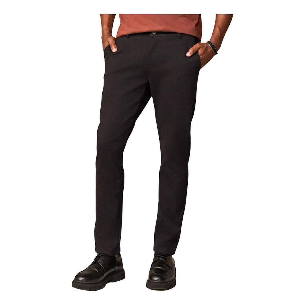 Calça Social Masculina Lado Avesso Alfaiataria Preta - L2059