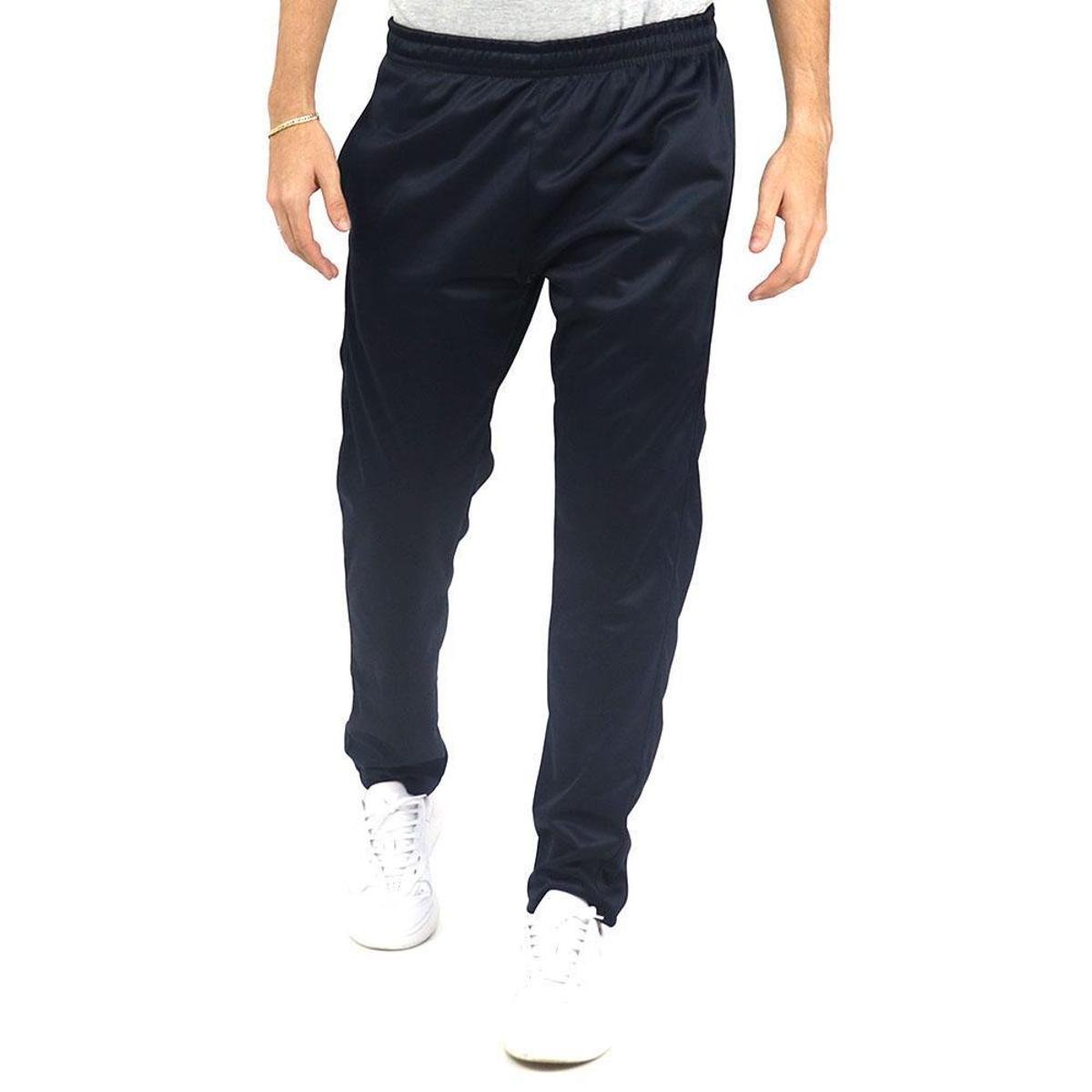 Calça Sport Dpontes Lisa Flanelada Cordão Bolsos Masculina - Azul Escuro Menor preço em Calça Sport Dpontes Lisa Flanelada Cordão Bolsos Masculina - Azul Escuro