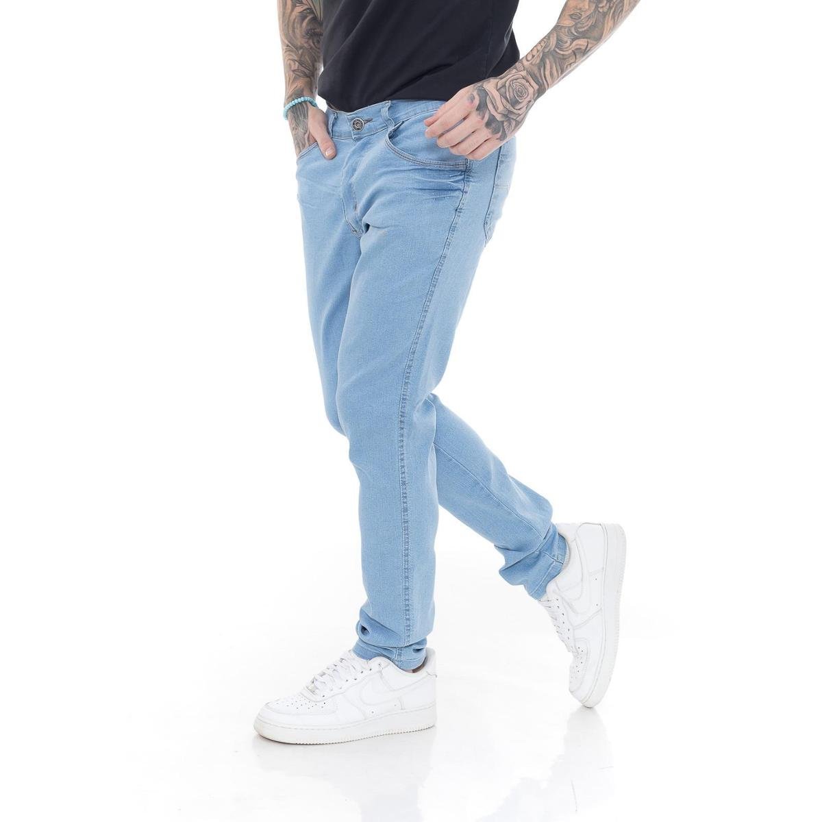 Calça Super Skinny Délavé Fashion Azul Claro é ruim? Calça Super Skinny Délavé Fashion Azul Claro é boa?