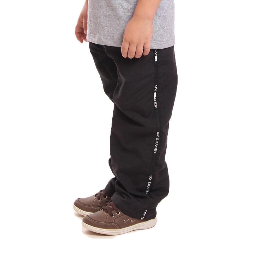 Calça Tactel Infantil Juvenil Com Bolsos