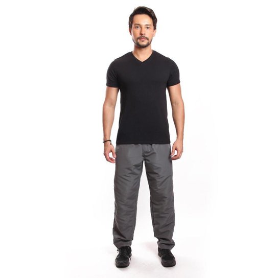 Calça Tactel Ox Silver Básica Masculina