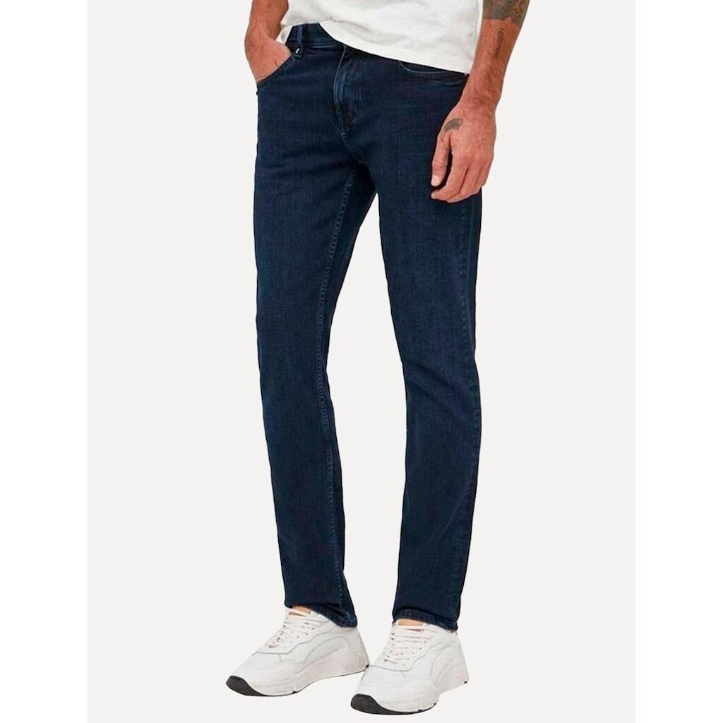 Calça Tommy Hilfiger Jeans Masculina Slim Bleecker Azul Dark