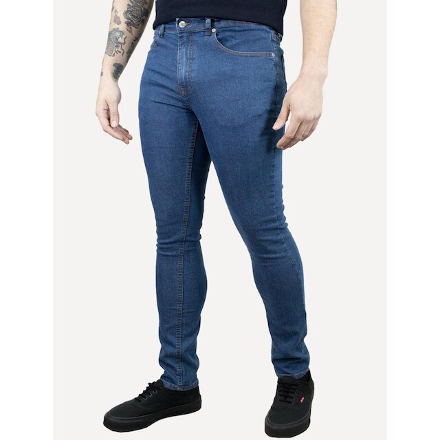 Calça Tommy Jeans Masculina Slim Austim Azul