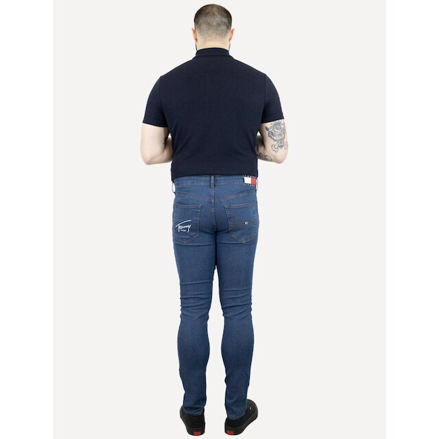 Calça Tommy Jeans Masculina Slim Austim Azul