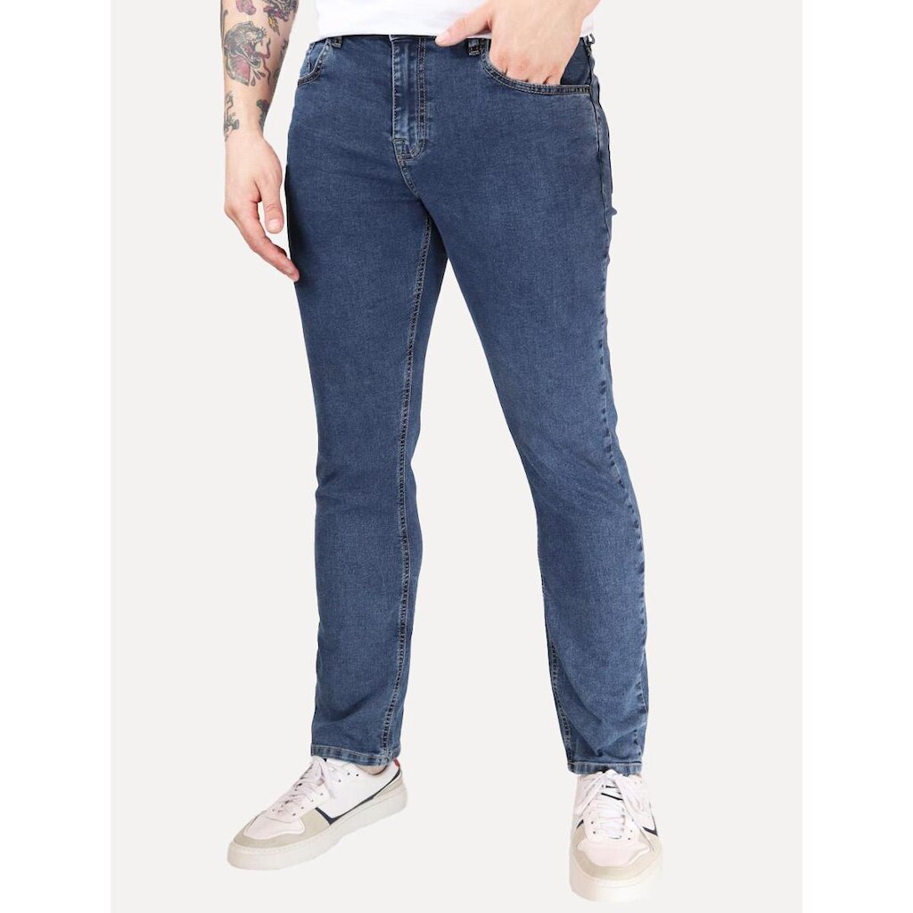 Calça Tommy Jeans Masculina Slim Scanton Plus Médio